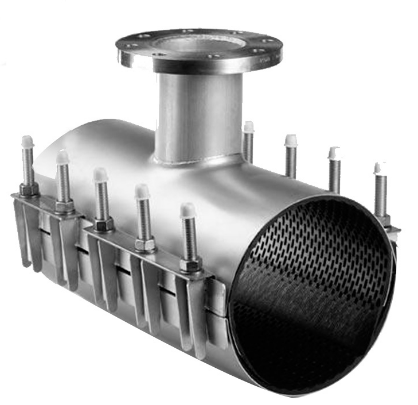 Tee Dividida brida Inox y/o al Carbon